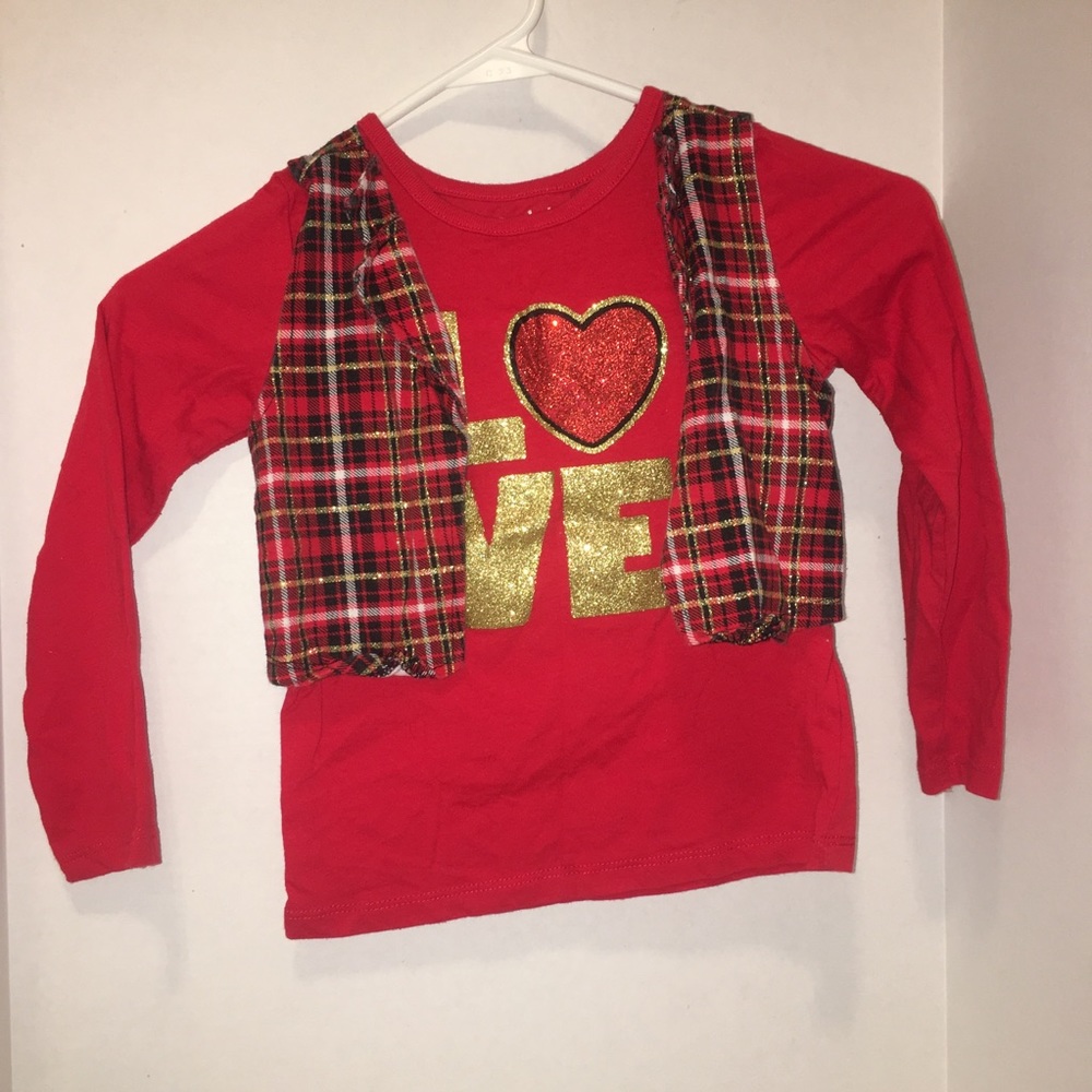 Garanimals shirt with vest. Size 5T.